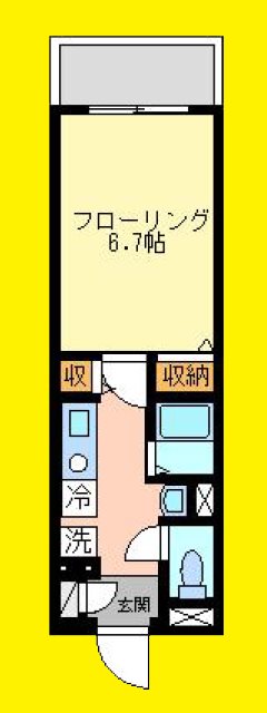 CRASKA寺前 間取り図