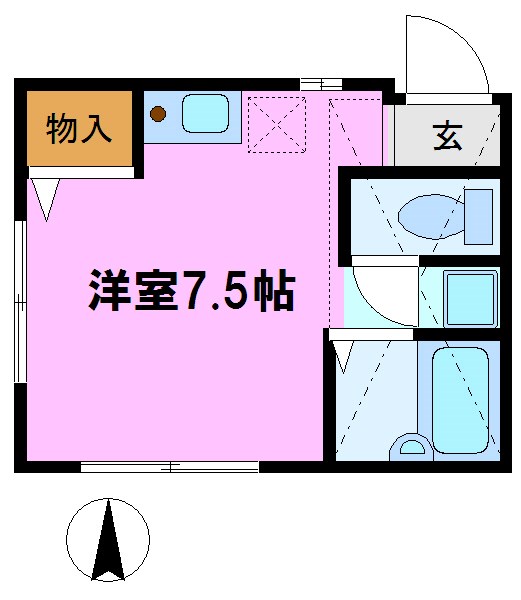 アルテ追浜 間取り図