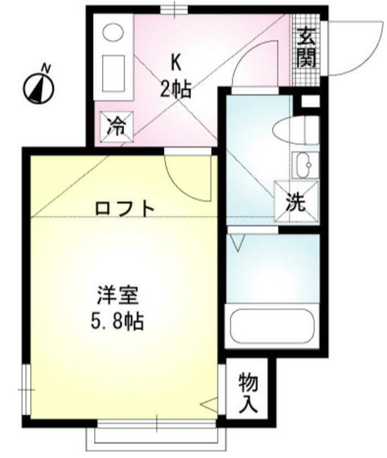 コリーヌ・メゾン 間取り図