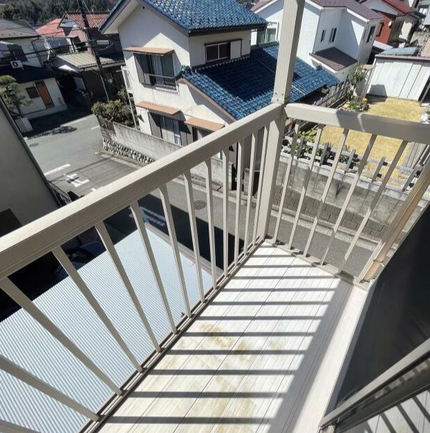 紺野荘 ベランダ