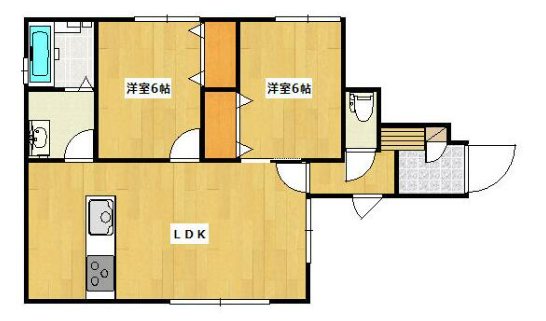 Ｖｅｓｎａカナザワ 間取り