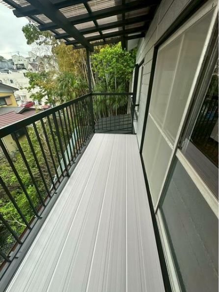 法泉貸家 ベランダ