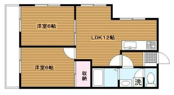 クレールトワ杉田 間取り