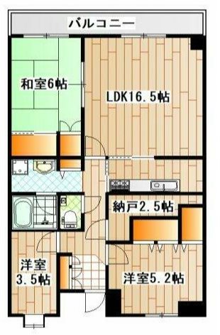フルセイル権太坂 間取り図
