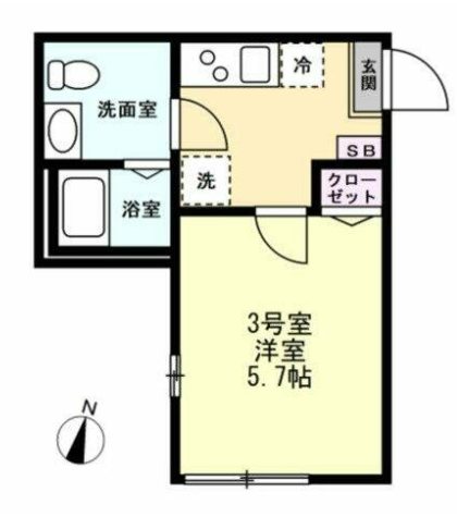 ラピス浜見台 間取り