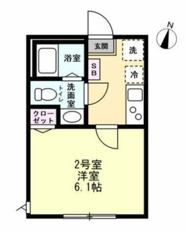 ラピス浜見台 間取り
