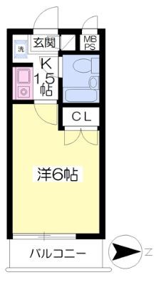 クリオ金沢文庫壱番館 間取り