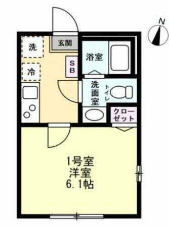 ラピス浜見台 間取り