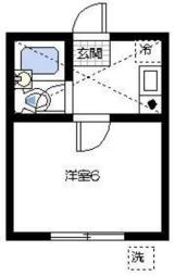 レジデンス西柴  204号室 間取り