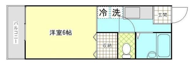 サンハイツ柴田  間取り
