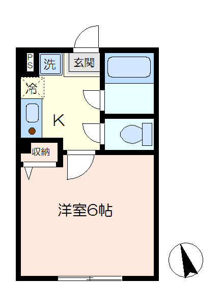 コモドカセッタ 間取り