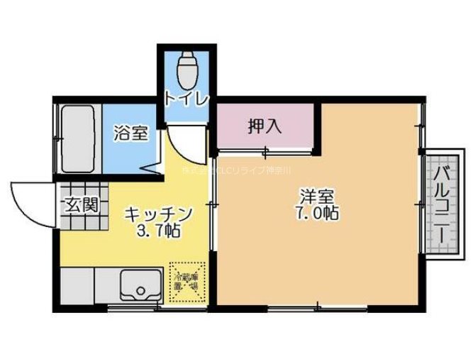 窪田荘　 間取り