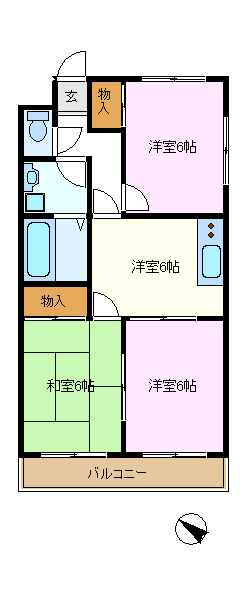 エスティーア洋光台 間取り