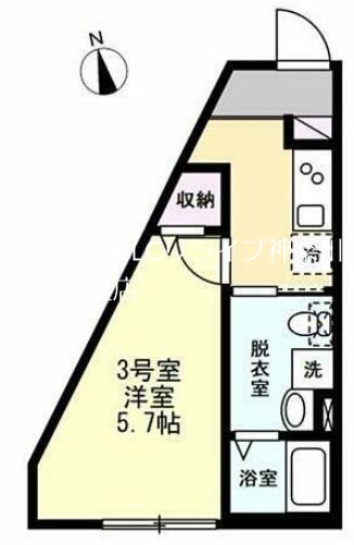 ベイルーム横須賀鷹取 間取り