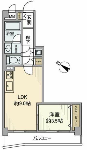 上大岡スカイマンション 間取り