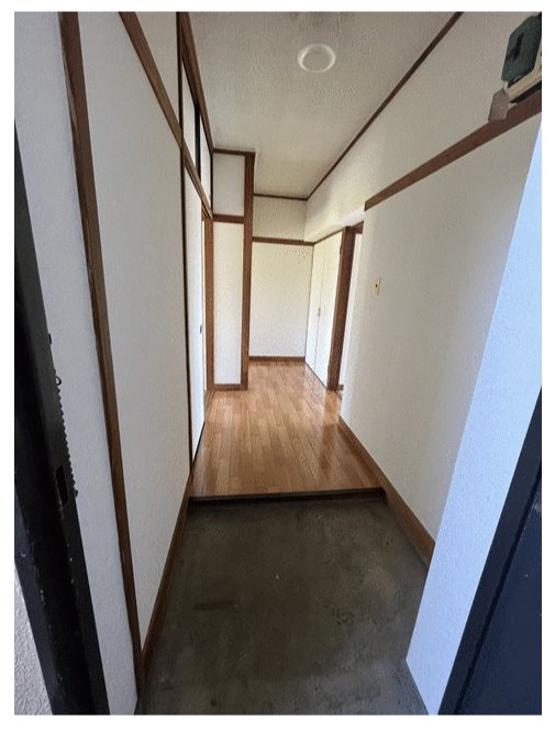 ハイツ明和 玄関