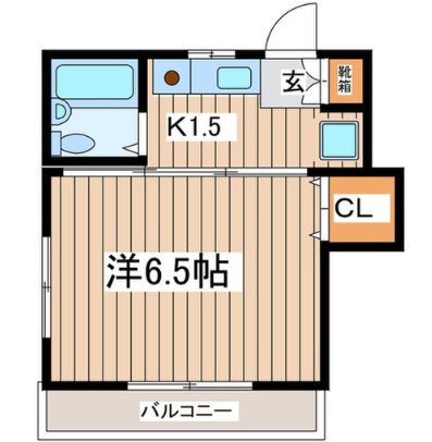 イーストヒルINO 間取り図