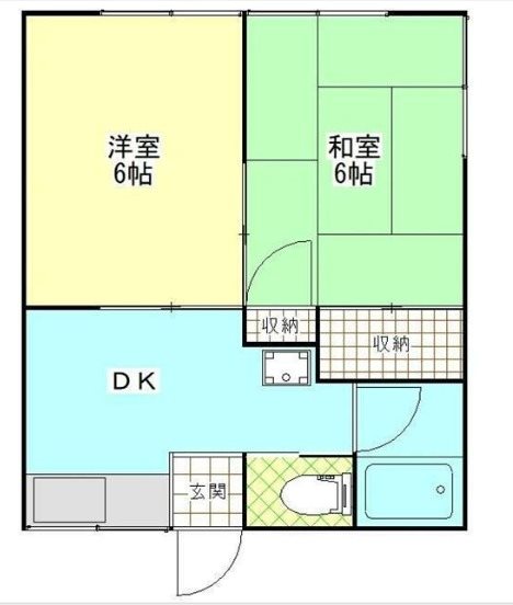 いさみハイツ  間取り