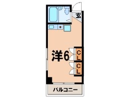 サングレイス 401号室 間取り