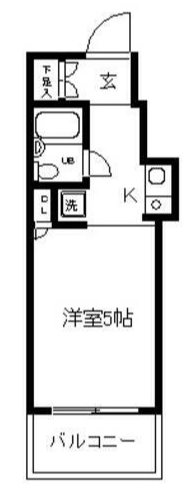 日神パレス磯子 間取り図
