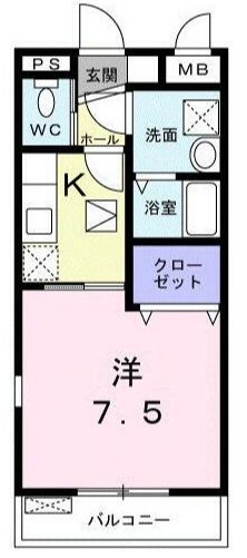 サン　フローリッシュ 間取り図