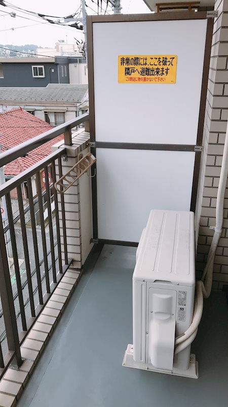 フォート金沢八景相川ビルⅡ  ベランダ