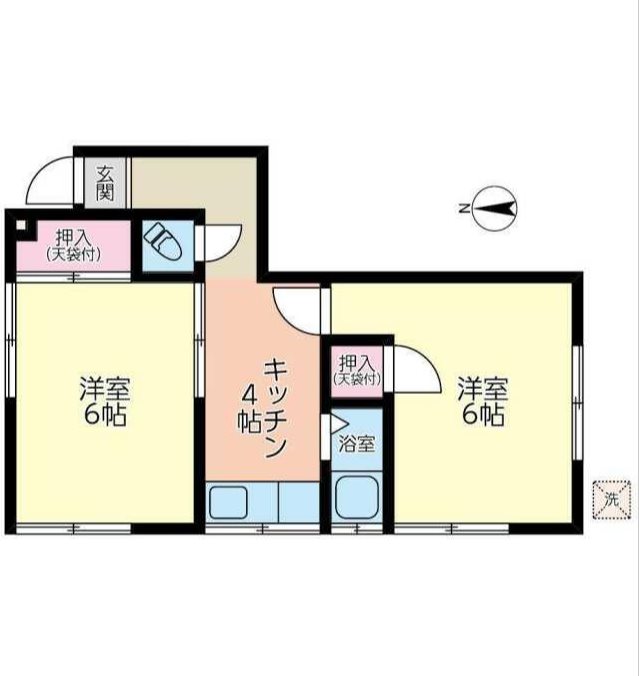 小泉荘 間取り図