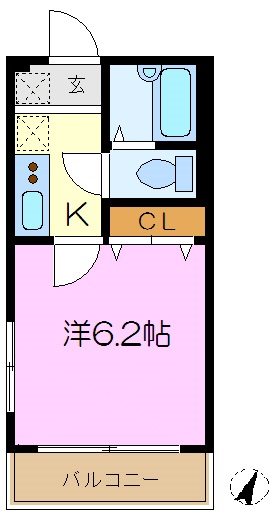 プラナス富岡  間取り図