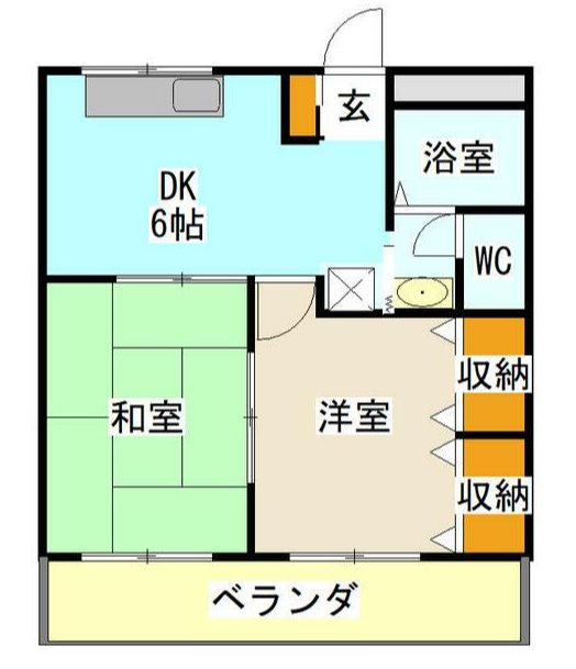 ドリームハイムⅡ 間取り図