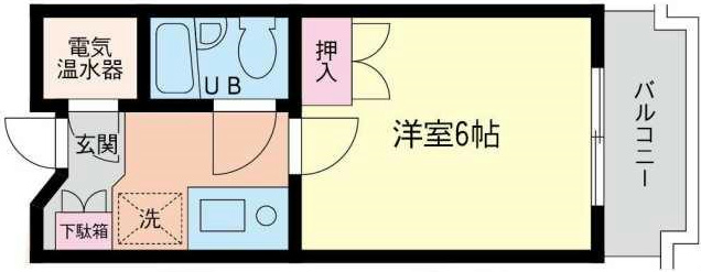 宮の前メゾン 304 (コピー)号室 間取り