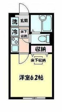 プラナス富岡 204 (コピー)号室 間取り