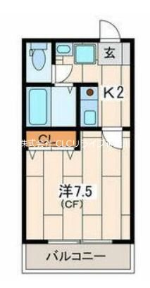 サウスポート上大岡 間取り図