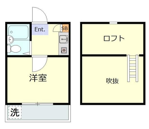 レジデンス西柴  間取り図