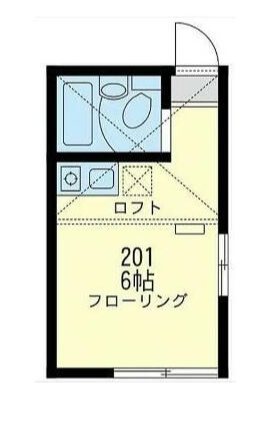 ユナイト金沢八景ペレイラ 間取り図