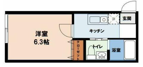 ベルミラン 間取り図