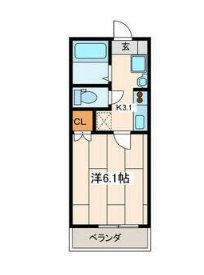 GLメゾン横浜 間取り図