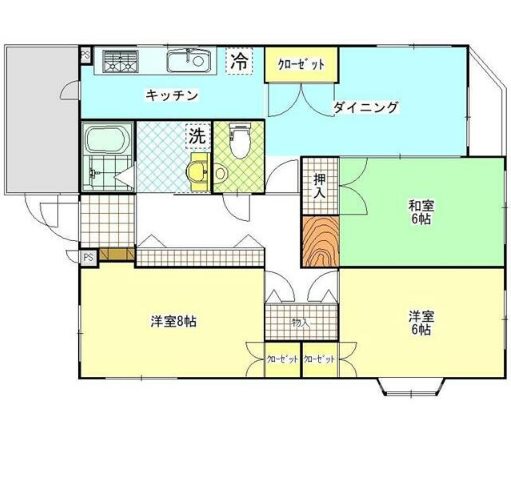 サニーホームズ追浜 間取り図