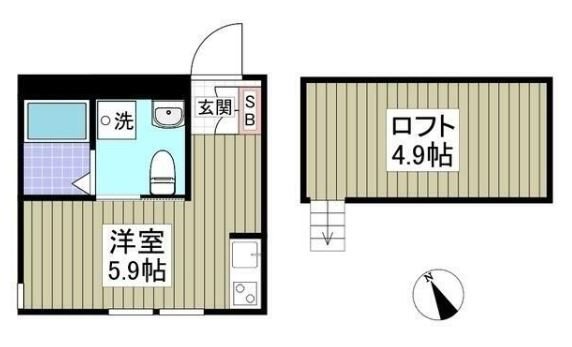 BEAMS富岡東N 間取り