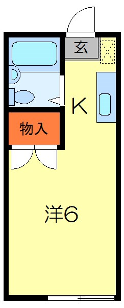 マーガレットハイツ 106号室 間取り