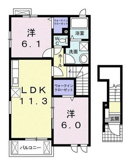 エスペランサ小坪 間取り