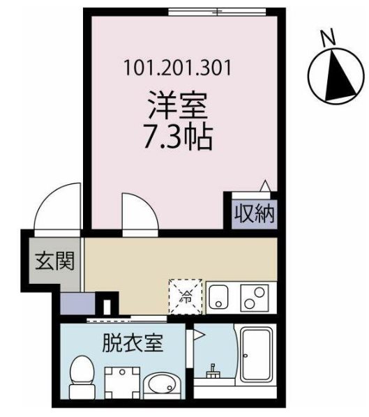 グランジュテ追浜パークテラス 間取り図