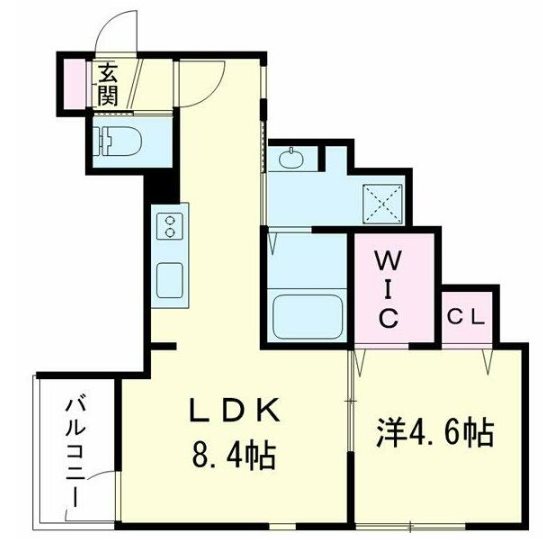 Ｍｙ　Ｓｔｙｌｅ　京急富岡 間取り