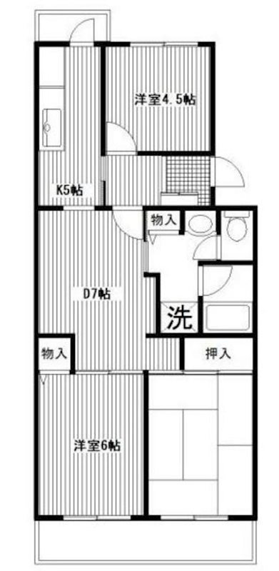 シーブリーズ金沢 間取り図