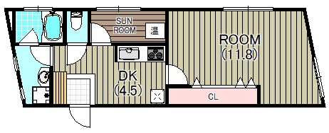 ルミエール８番館 間取り
