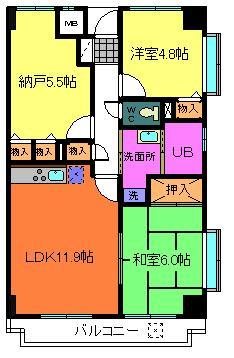 サンセール菊 間取り