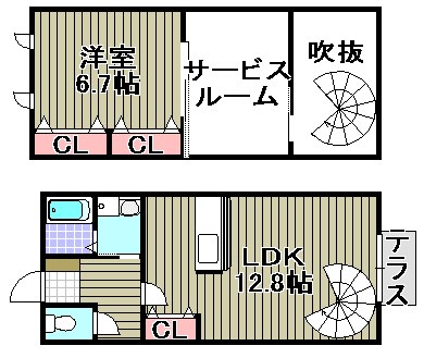 ランパートイヅツ 間取り