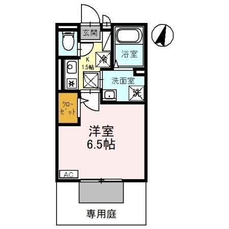 セジュールMARUGEN　B棟 間取り