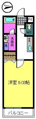 プリエ りんくう・Ｂ 間取り