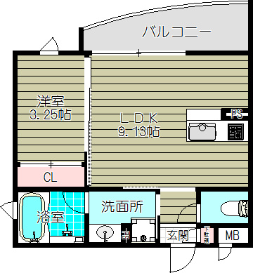 ヴィラ豊郷 間取り