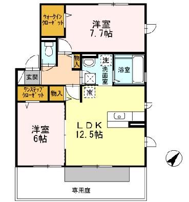 アドミラブールりんくう 間取り